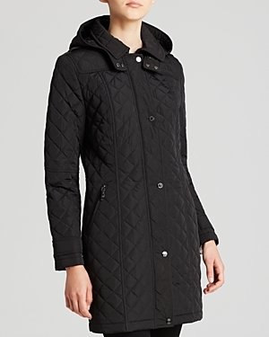 Calvin Klein Coat - Hooded Quilted