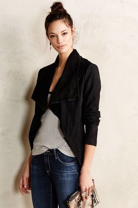 Anthropologie Second Female Suede Waterfall Jacket