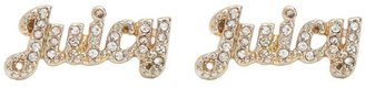 Juicy Couture Pave Juicy Stud Earring