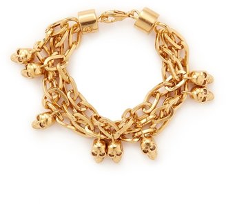 Alexander McQueen Skull chain bracelet
