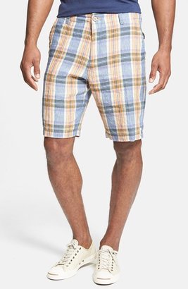 Tommy Bahama 'Tartan Tide' Linen Shorts