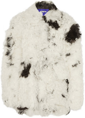 Miu Miu Oversized shearling coat