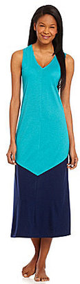 Natori N by Oasis Colorblock Maxi Gown