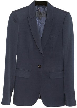 Burberry Blue Wool Jacket