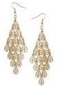 Dorothy Perkins Womens Gold chandelier earring- Gold