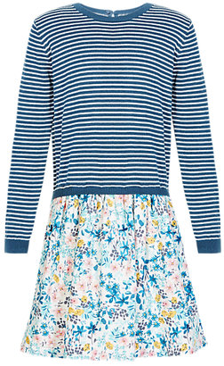 Marks and Spencer Pure Cotton Knitted Top & Skirt Outfit (1-7 Years)