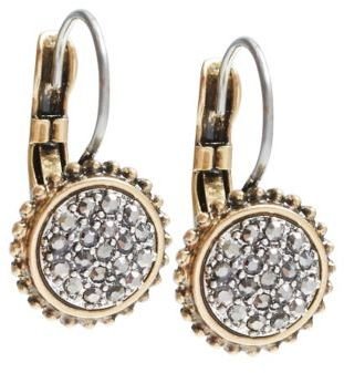 Lucky Brand Pave Button Earring