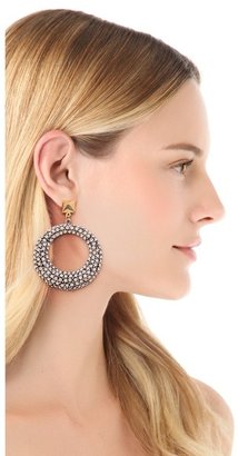 Fallon Jewelry Pave Earrings