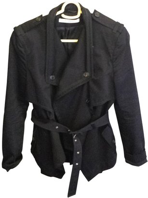 Givenchy Black Cotton Trench coat