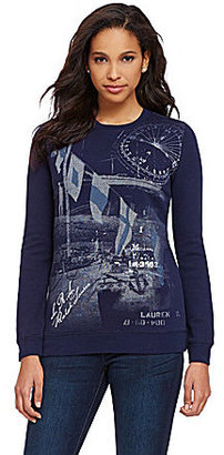 Lauren Ralph Lauren Nautical Fleece Pullover