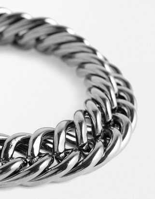 ASOS Designsix Chain Bracelet Exclusive To