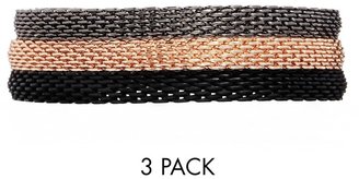 ASOS Mesh Chain Bracelet Pack