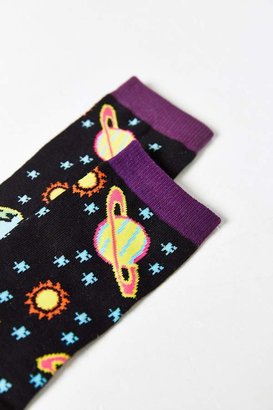 Urban Outfitters Neon Space Sock