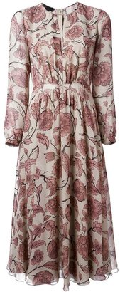 Burberry floral print dress