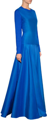 Roksanda Ilincic Laurine Gown in Royal Blue