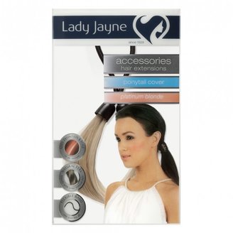 Lady Jayne Hair Extensions, Ponytail Cover in Platinum Blonde 1 ea