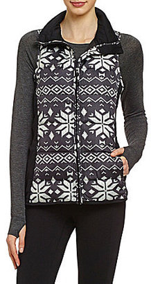 Westbound Blissful Snowflake Quilted Vest