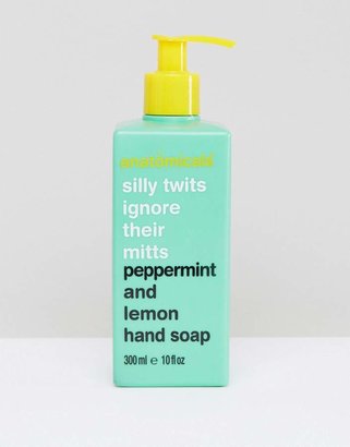 Anatomicals Silly Twits Ignore Their Mitts - Peppermint & Lemon Hand Soap 300ml