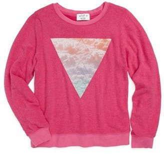Wildfox Couture 'Pastel Prism' Sweatshirt (Big Girls)