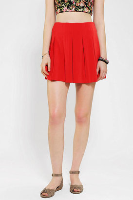 Urban Outfitters Pins And Needles Box Pleat Mini Skirt