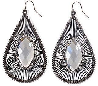 JCPenney Mixit® Earrings, String Art Stone
