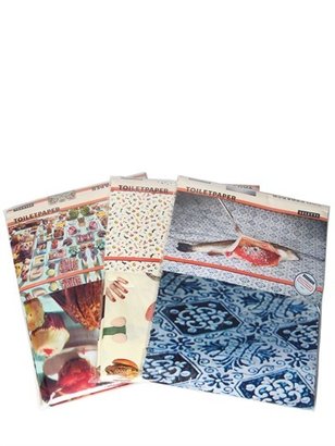 Seletti Wears Toilet Paper - Set Of 3 Printed Tablecloths
