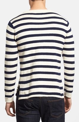 Gant Breton Stripe Crewneck Sweater