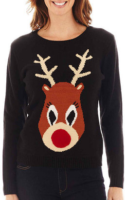 JCPenney Asstd National Brand Carolyn Taylor Christmas Sweater