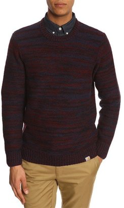 Carhartt Accent Bordeaux Two-Tone Sweater