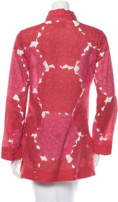 Tory Burch Floral Tunic