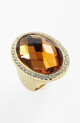 Ariella Collection Boxed Oval Cocktail Ring