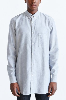 Zanerobe Long Oxford Button-Down Shirt