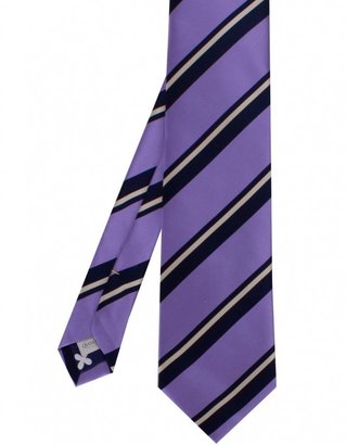 Eton Wide Striped Silk Tie