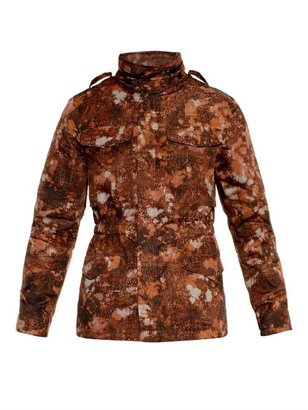 Bottega Veneta Autumn leaf-print field jacket