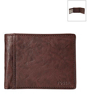 Fossil Men's Ingram Traveler Leather Wallet