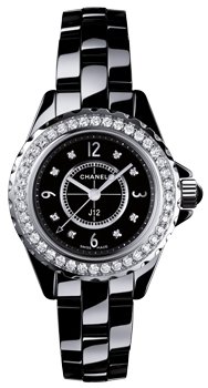 Chanel J12 Diamond Set Ladies Watch