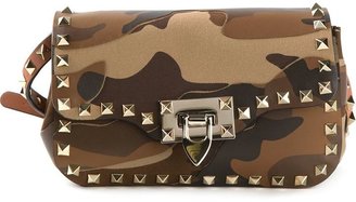 Valentino Garavani 14092 Valentino Garavani camouflage 'Rockstud' cross body bag