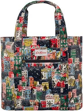 Cath Kidston Cath Kidson Townhouses Open Carry-All Bag, Midnight