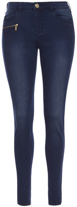 F&F Zip Detail Supersoft Skinny Jeans