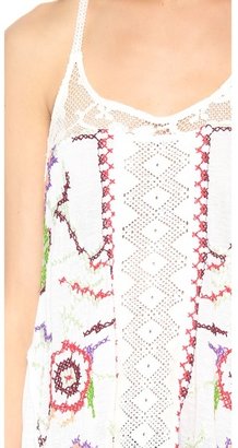 Free People Reese Embroidered Tunic