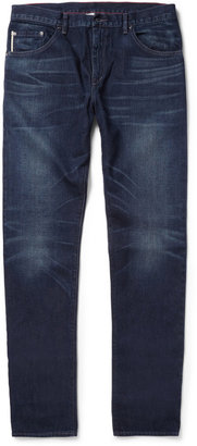 Raleigh Denim Martin Slim-Fit Washed Selvedge Denim Jeans