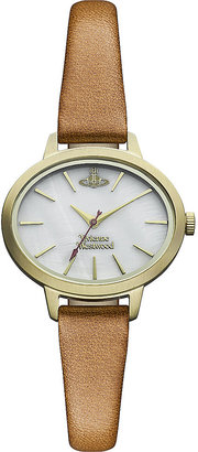 Vivienne Westwood Elyptic leather watch