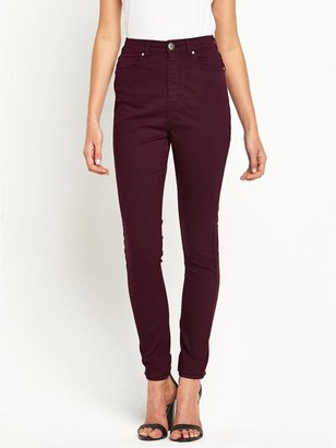 Love Label High Waisted Super Skinny Tube Jeans