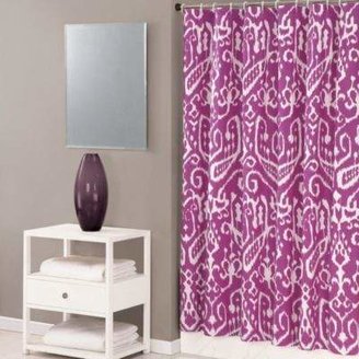 Trina Turk Ikat 72-Inch x 72-Inch Shower Curtain in Purple