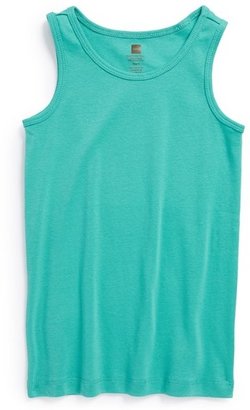 Tea Collection 'Super Solid' Tank (Toddler Girls)