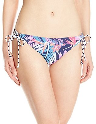 Roxy Women's Tropic Daydream 70's Lowrider Tie Side Bikini Bottom