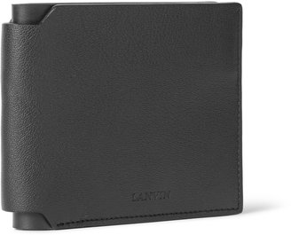 Lanvin Grained-Leather Billfold Wallet
