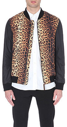 Moschino Leopard print bomber jacket - for Men
