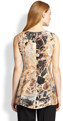 Lafayette 148 New York Lucy Marble Sleeveless Top