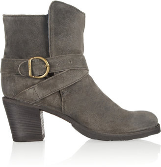 Fiorentini+Baker Fiorentini & Baker Nubis shearling-lined suede ankle boots